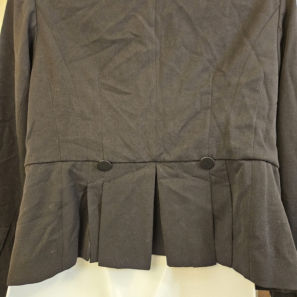 Lane Bryant 18W Black Tuxedo Style Jacket Blazer AK-2046 - Picture 4 of 5